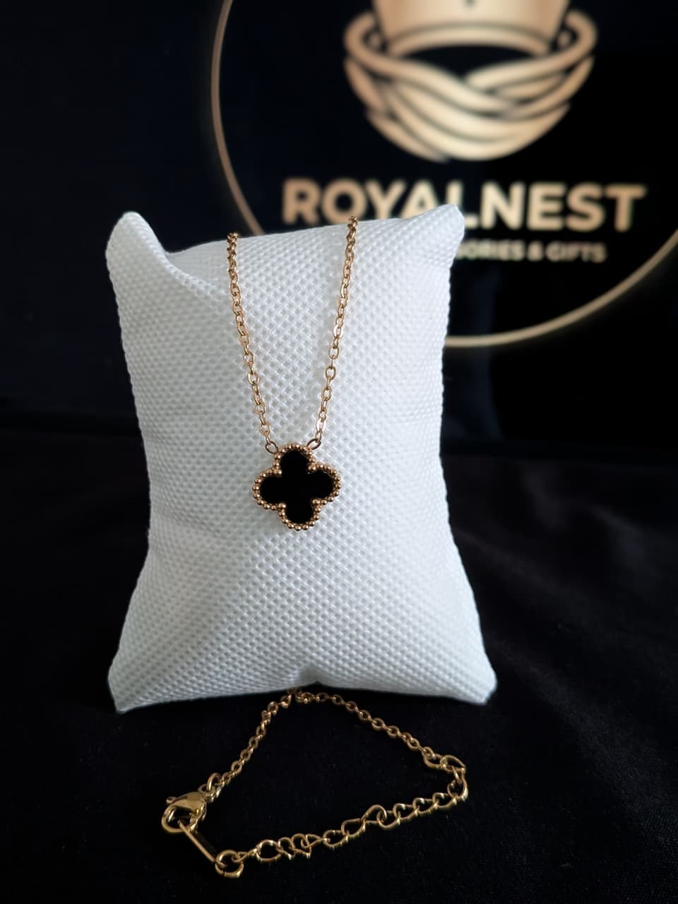 Black Clover Necklace